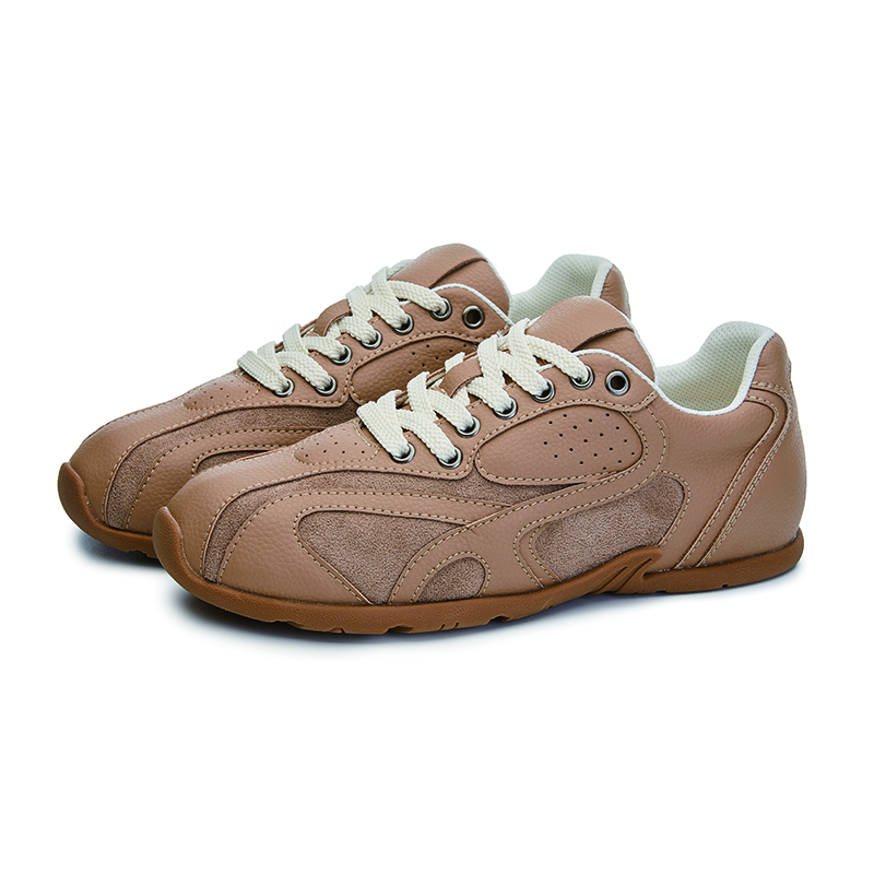AIYUQI 2024 New Women German Training Shoes Flat Lace-up Sneakers Women Fashion Anti-slip Running Casual Shoes For Women