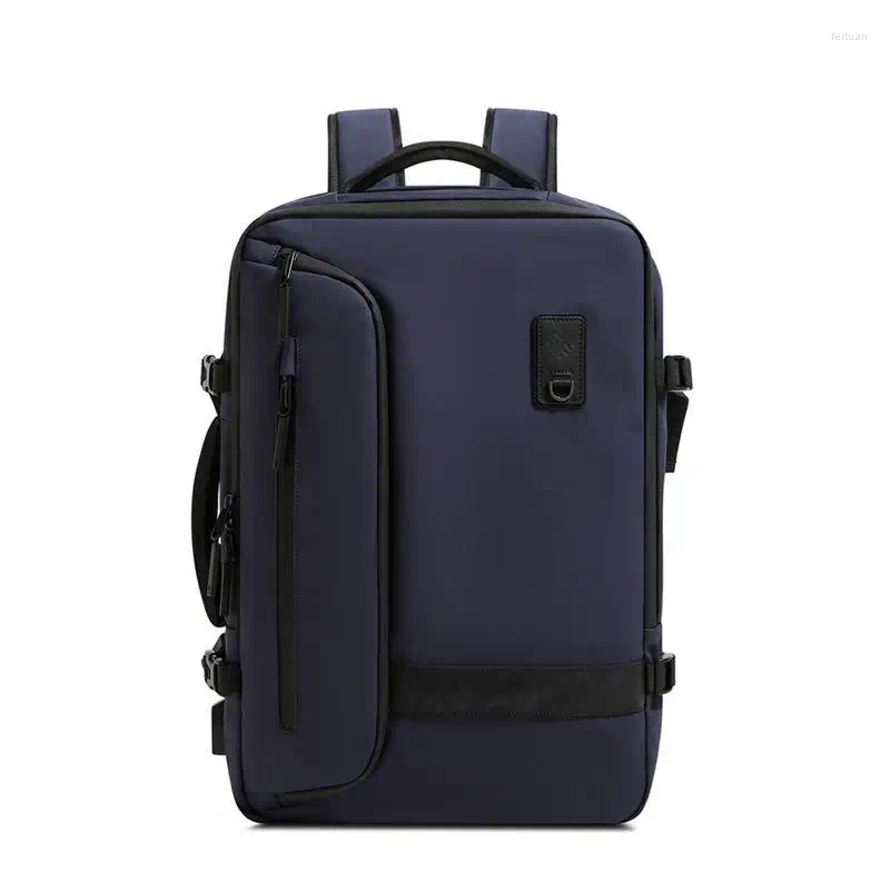 Backpack 17.3 Inch Expandable Airback Vacuum Compression With Air Pump Waterproof Business Travel Back Pack Luggage Bag