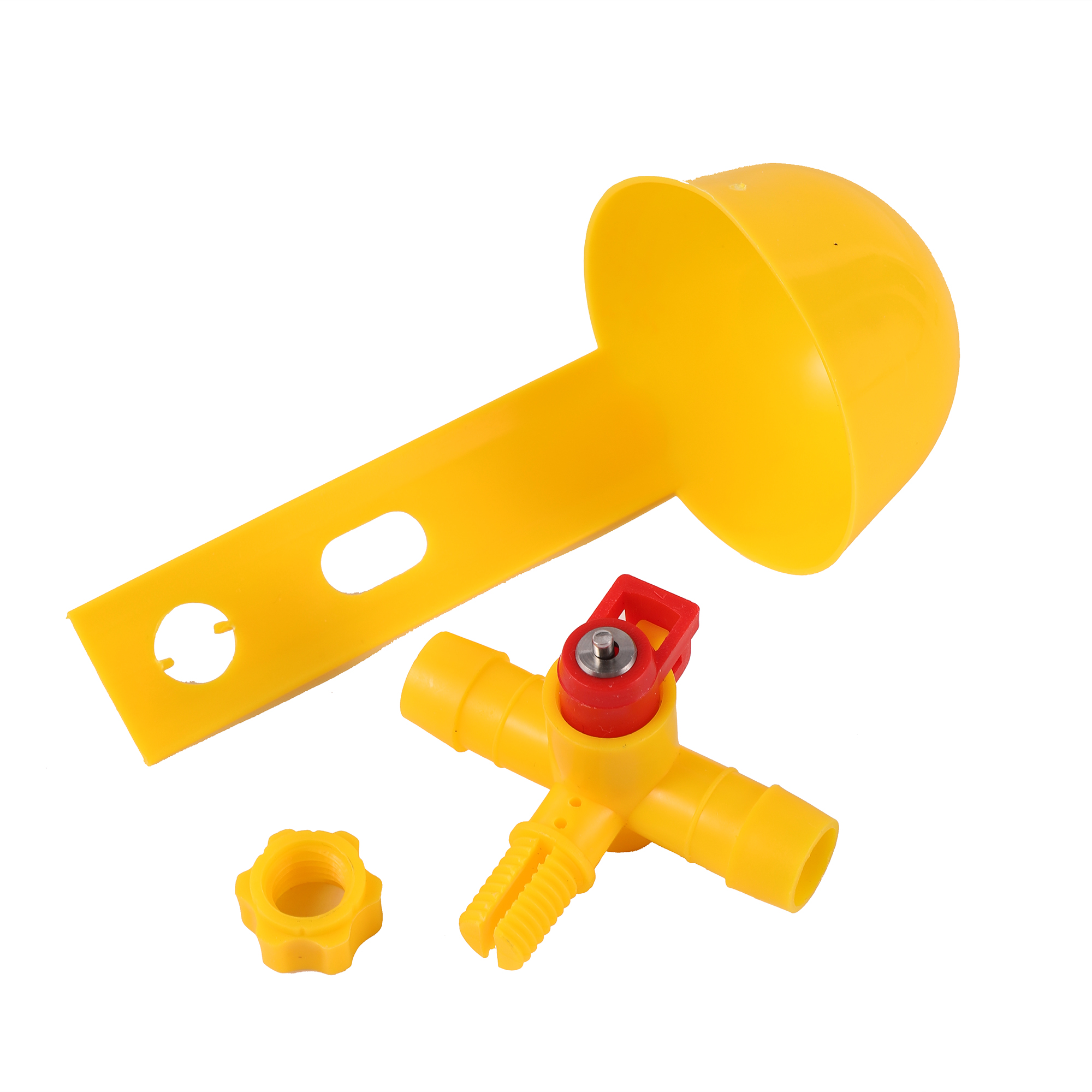 Chicken Drinking Cup Ball Drinking Chicken Water System Nipple Drinking Cup Chicken Feeder Farming Poultry Feeding Supplies 5Pcs