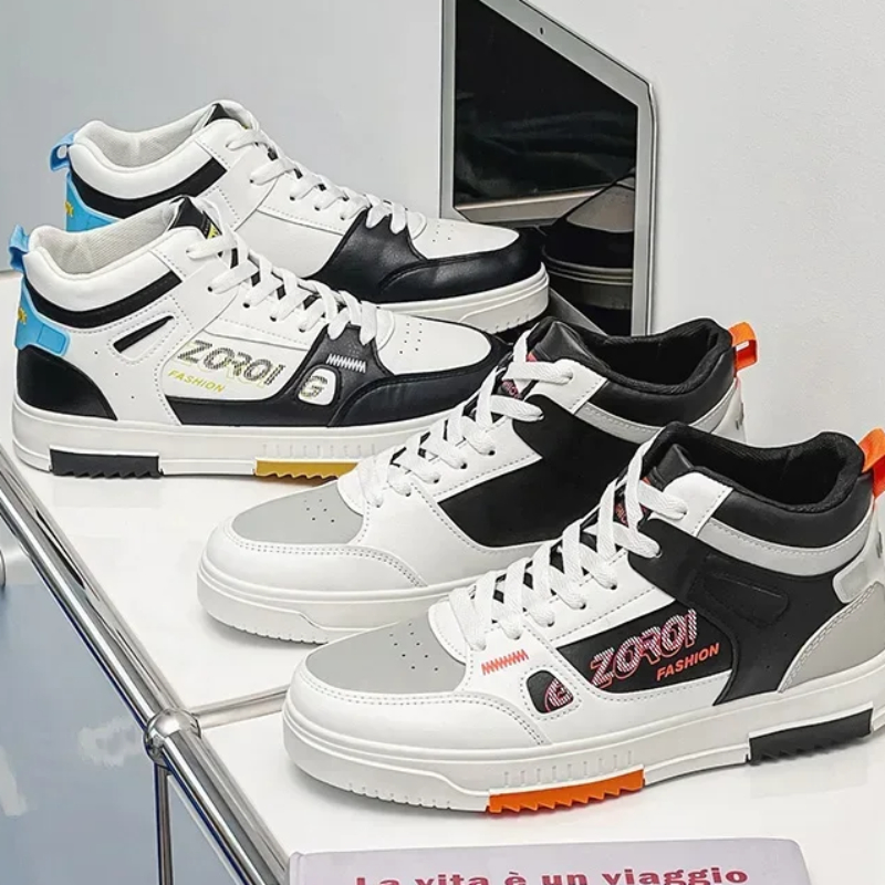 2025 new Casual Sneakers Lightweight Pu Leather Breathable Shoe Mens White Sports Tenis Shoes Men Flats atillas Hombre 4af7 s