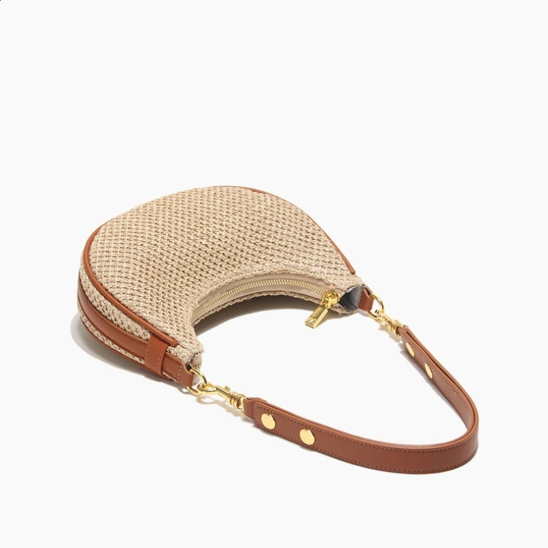 2024 Summer Womens Casual Shoulder Grass Decorative Handbag Fashion Beach Party Bag 240902 66a7 4