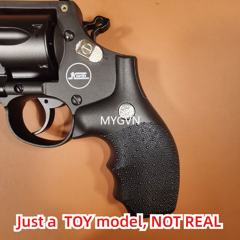 Korth Sky Marshal 9mm Revolver Toy Pistol Blaster Soft Bullet Toy Gun Shooting Model For Adults Boys Birthday Gifts CS