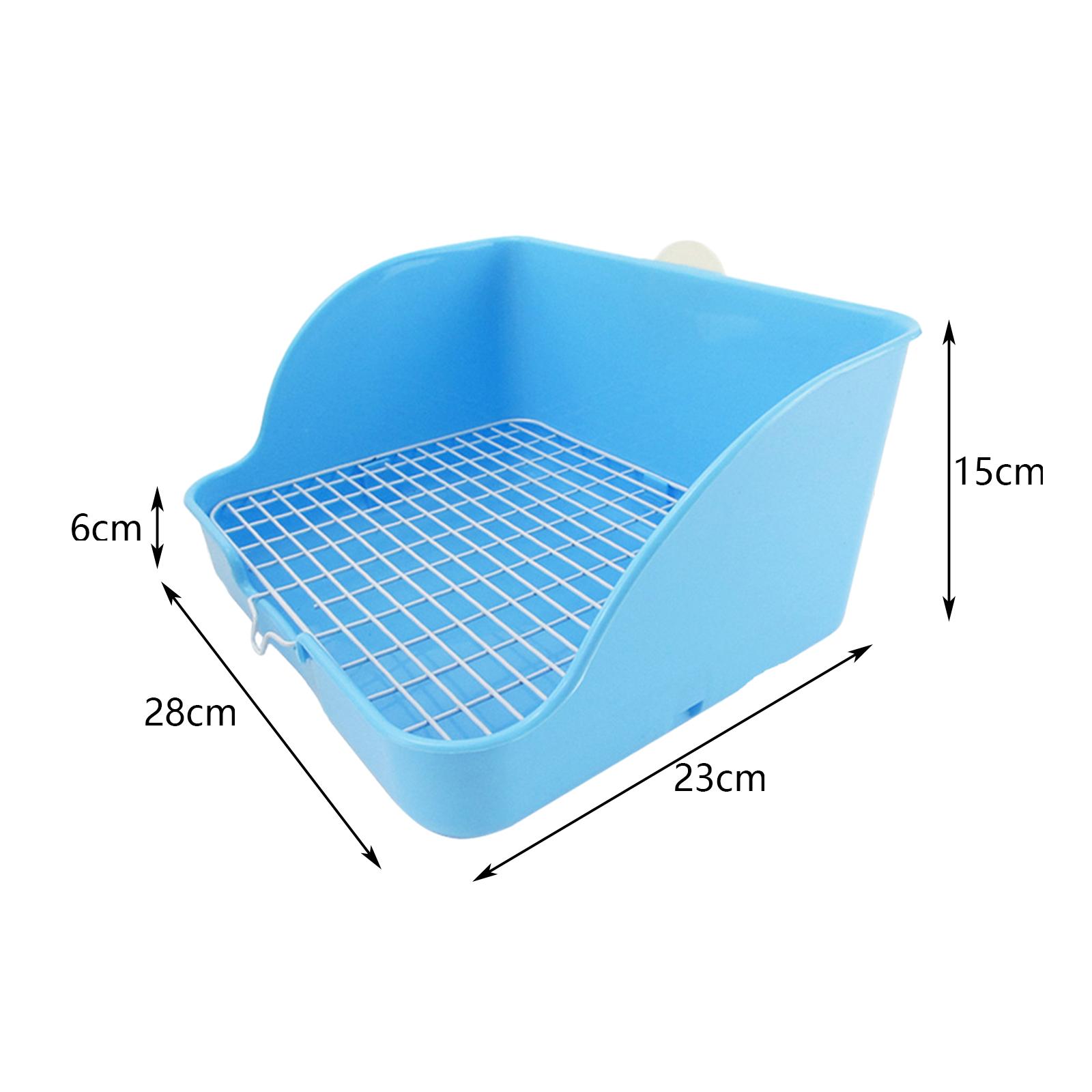 Cage Toilet Bedding Box Litter Bedding Box Potty Trainer Corner Bedding for