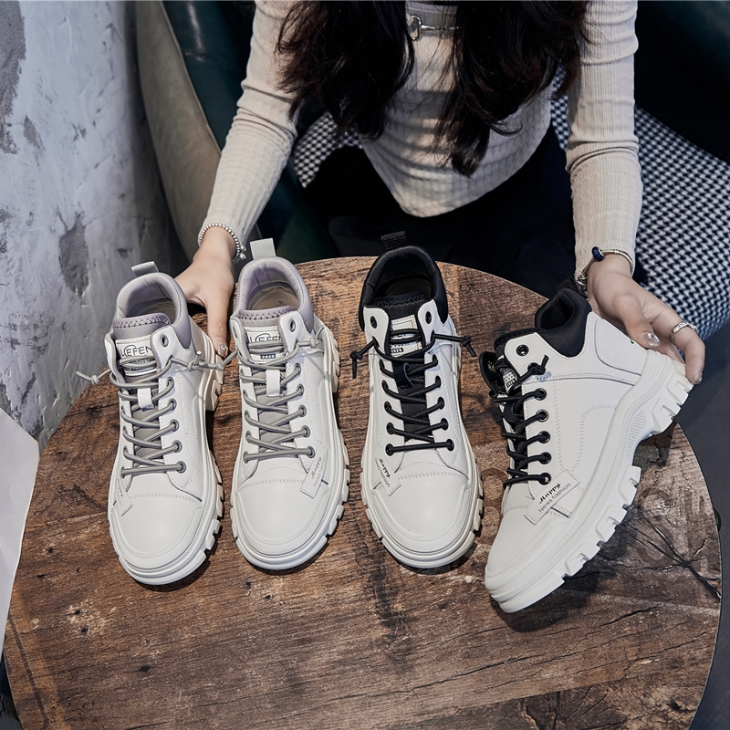 AIYUQI Sneakers Work Boots Women Winter 2024 New Casual Women's Short Boots Fur Platform Women's Ankle Boots