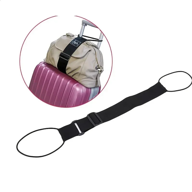 Elastic Adjustable Luggage Strap Baggage Bungee Belts Suitcase Belt Travel Security Carry on Straps y240904
