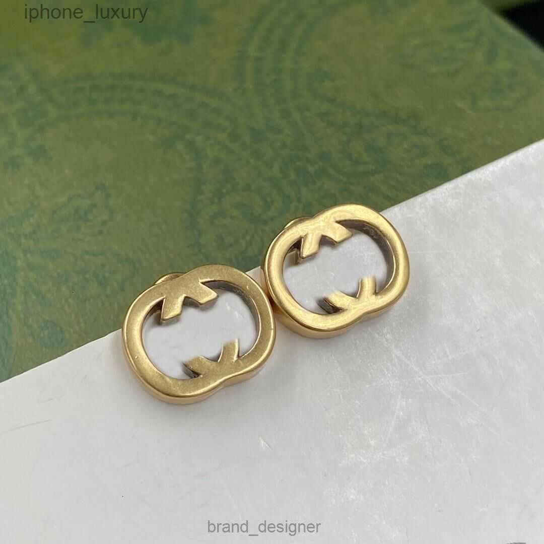 Women Fashion Designer Stud Earrings Luxury Style Top Quality G Letter Brass Engagement Earring