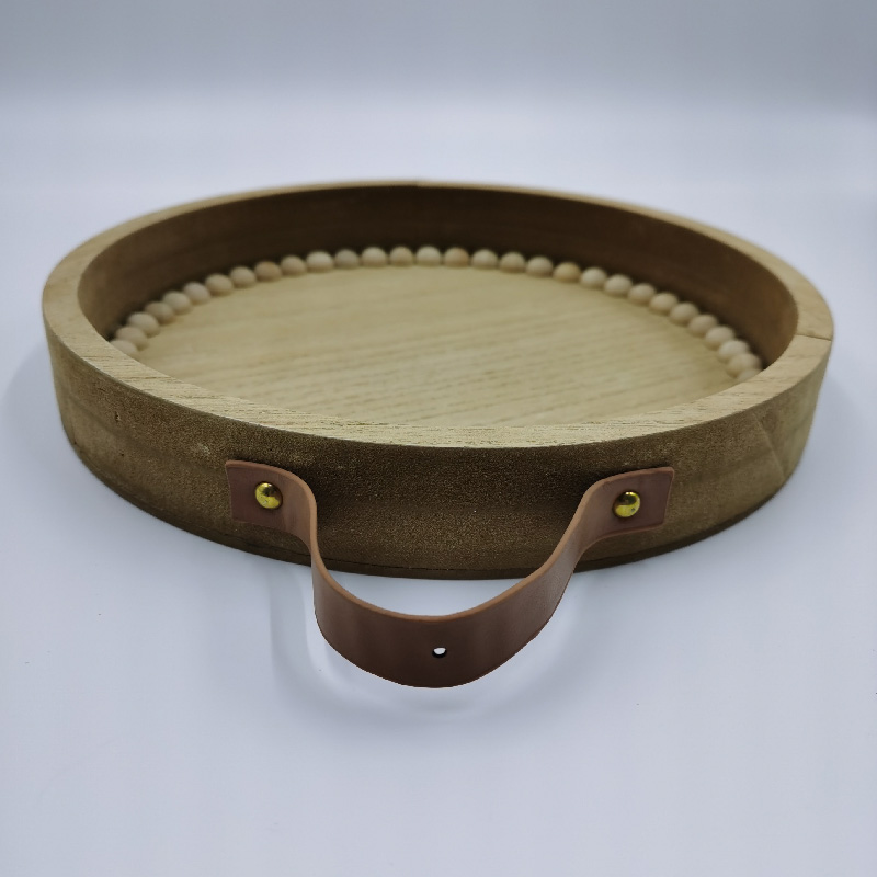 Stylish Oval-Shaped Plate Tray with Smooth Edges - Perfect for Entertaining & Displaying