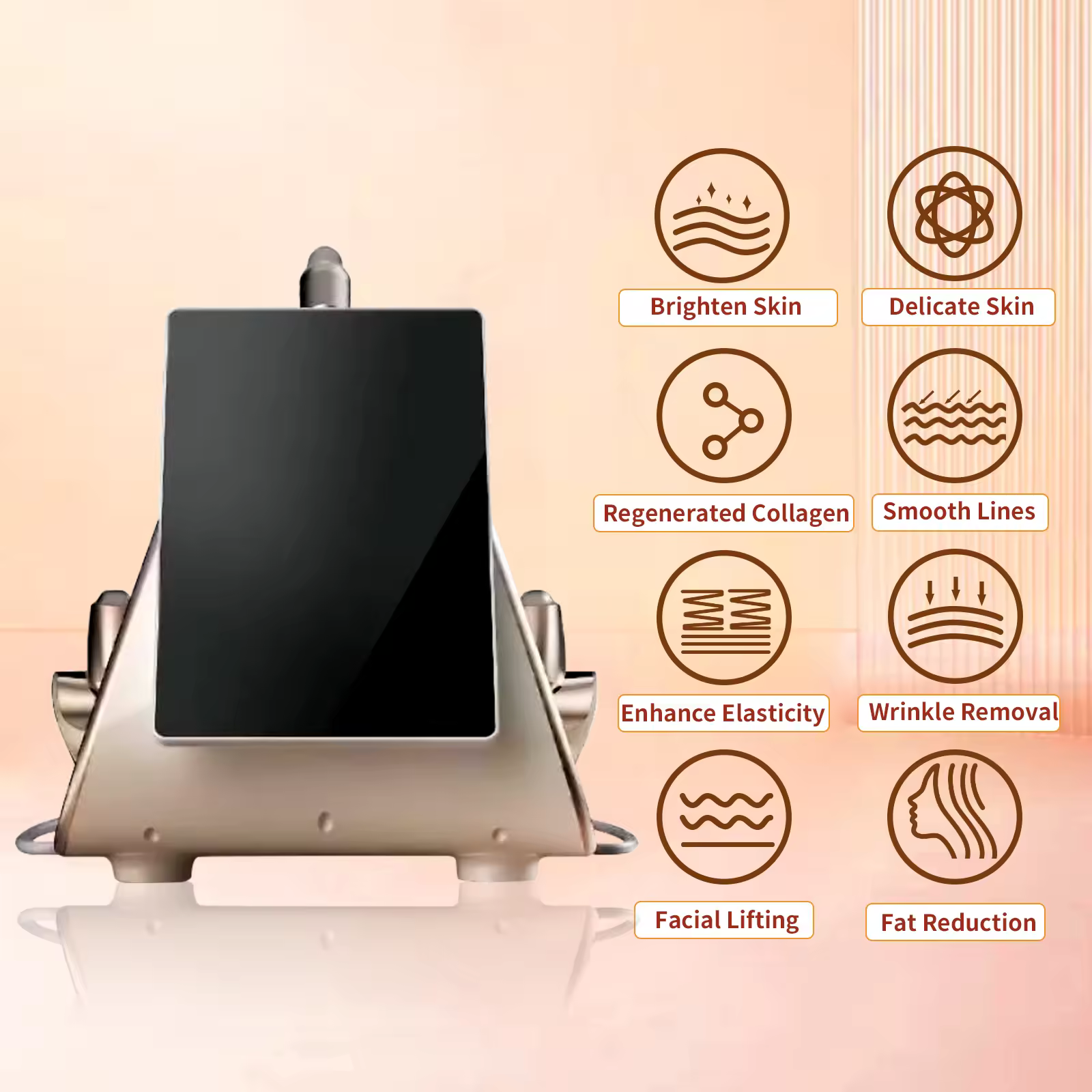 12D Hifu RF Wrinkle Removal Body Slimming Face Hifu Skin Firming Tightening Wrinkle Removal Beauty Machine for Beauty Salon