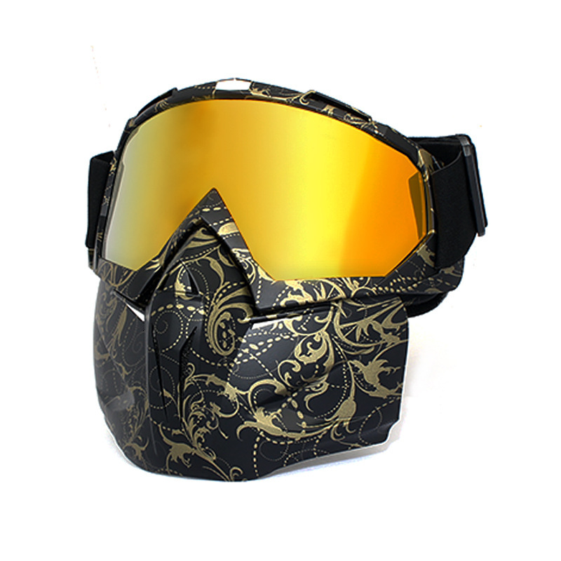 Off road motorcycle outdoor riding glasses sports windproof sand bike men's and women's face mask goggles