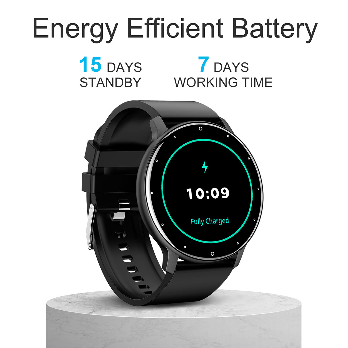 LIGE Smart Watch Multi functional Smart Wear Waterproof Step and Sleep Detection Watch Message Push Multi functional Sports Chronometer
