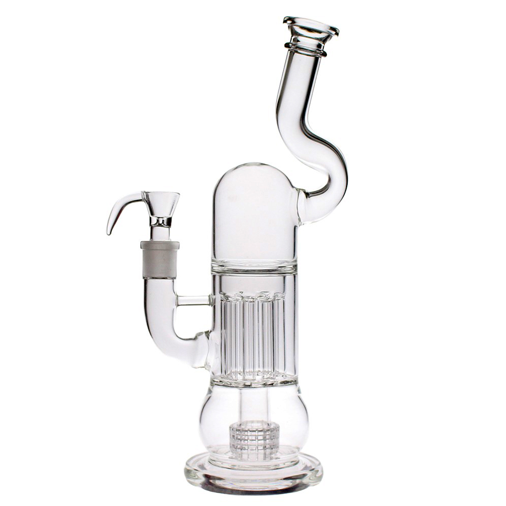 SAML 35m Tall Large Hookahs Matrix Perc Glass bong 8 Pillars Water Pipe Natty Mouthpiece Dab Rig Joint size 18.8mm PG3016/FC-1000