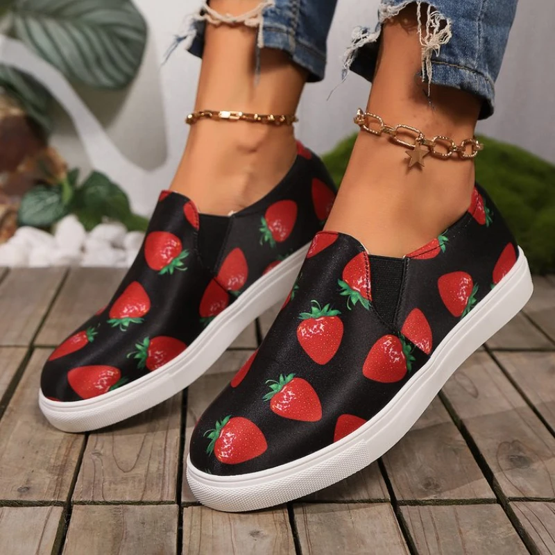 2024 Ladies Spring Breathable Soft Loafers Sole Casual New Comfortable Fashion Sneakers Designer Flat Shoes for Women 241d