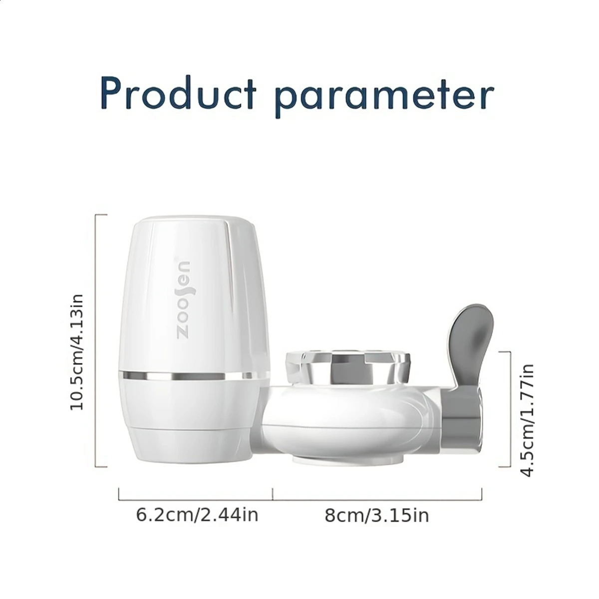 Household Faucet Water Filter Ceramic Cartridge For Home Kitchen Bathroom 240903
