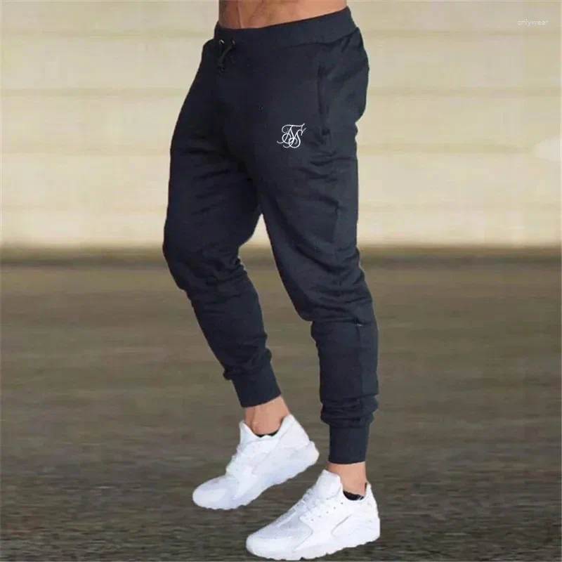 Men's Pants Mens Joggers Casual Cargo Fitness Male Sportswear Tracksuit Bottoms Skinny Sweatpants Trousers Gym Jogging Track