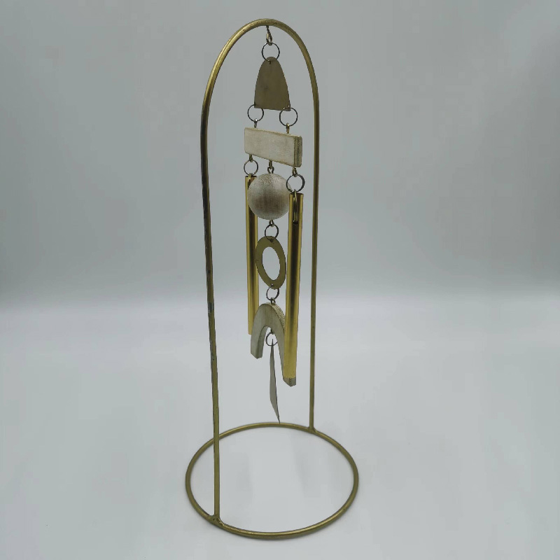 Elegant Gold-Plated Wind Chimes for Home Decoration