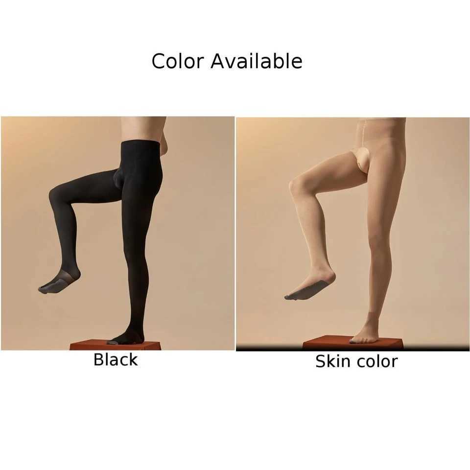 Fashionable and comfortable mens underwear sports pants Baselayer bottom breathable pantyhose hot pants W240903
