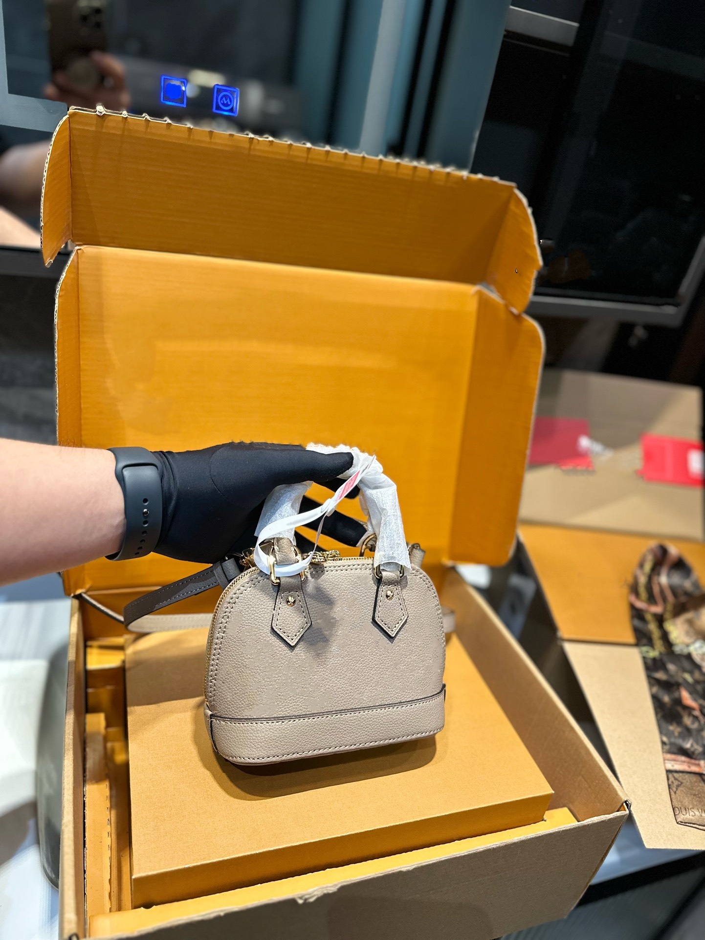 High Quality Designer bag Women's Luxury bb tote bag BB Designer Shell Bag Women's Shoulder Handbag Luxury crossbody bag checked bag Master purse