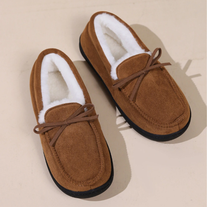 Warm Casual Flats New Winter Slip on Indoor Home Soft Flat Bottom Women Outdoor Cotton Padded Shoes c497 Cott 182b