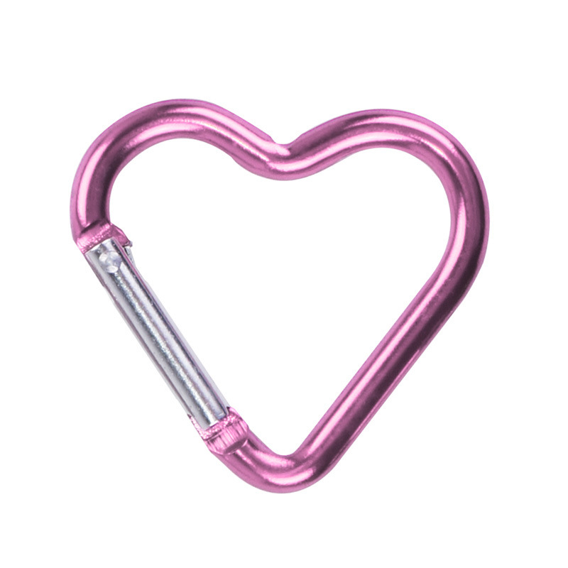 Love Heart Outdoor Gear Attachment Carabiner - Durable Metal 44mm x 40mm