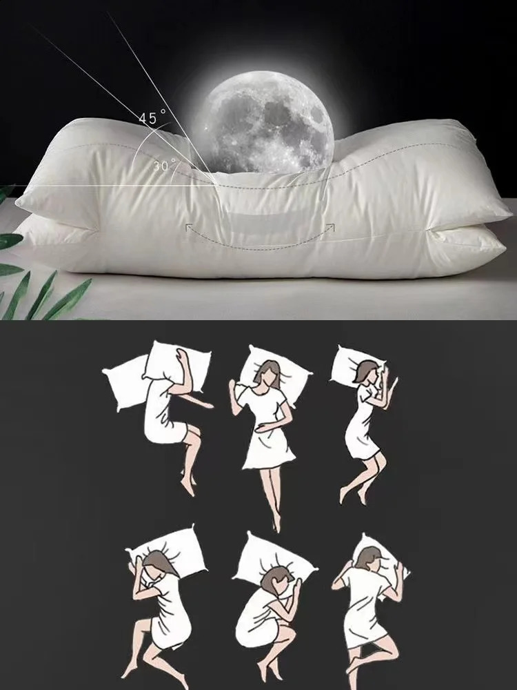 Pillow Relaxation Cervical Orthopedic Sleep Neck Pain Relief Helps 240903