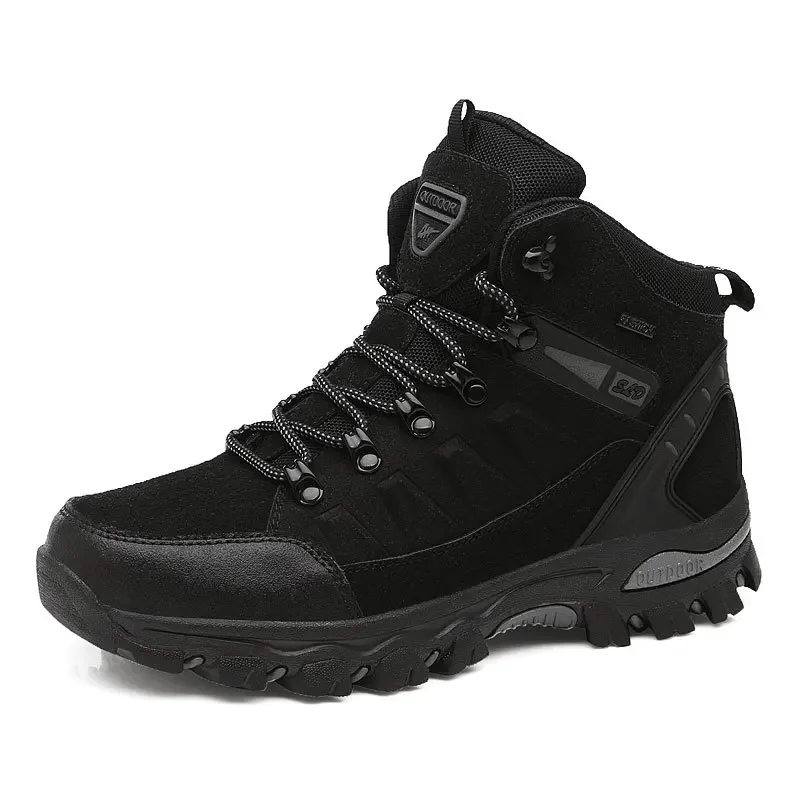 Men's Boots Hiking Boots Work Shoes Anti Puncture Safety Shoes 2024 Women's Non Slip Sneakers women's lace-up ankle