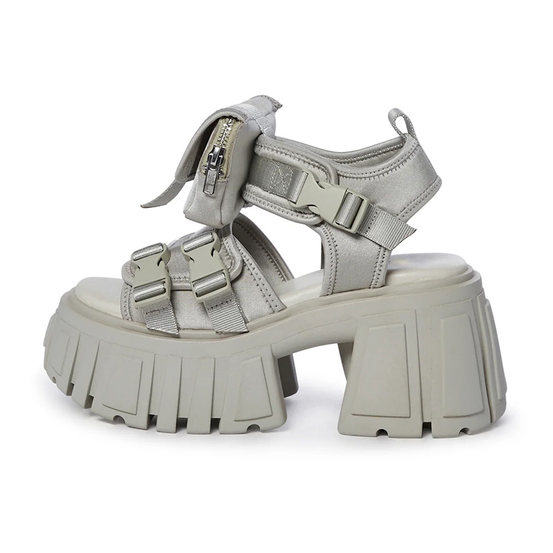 Platform Women's Spanish Fashion Brand 2024 Spring Style Dark Punk Height Increasing Roman Shoes Open Toe Men Sandal Boots c856 d7aa