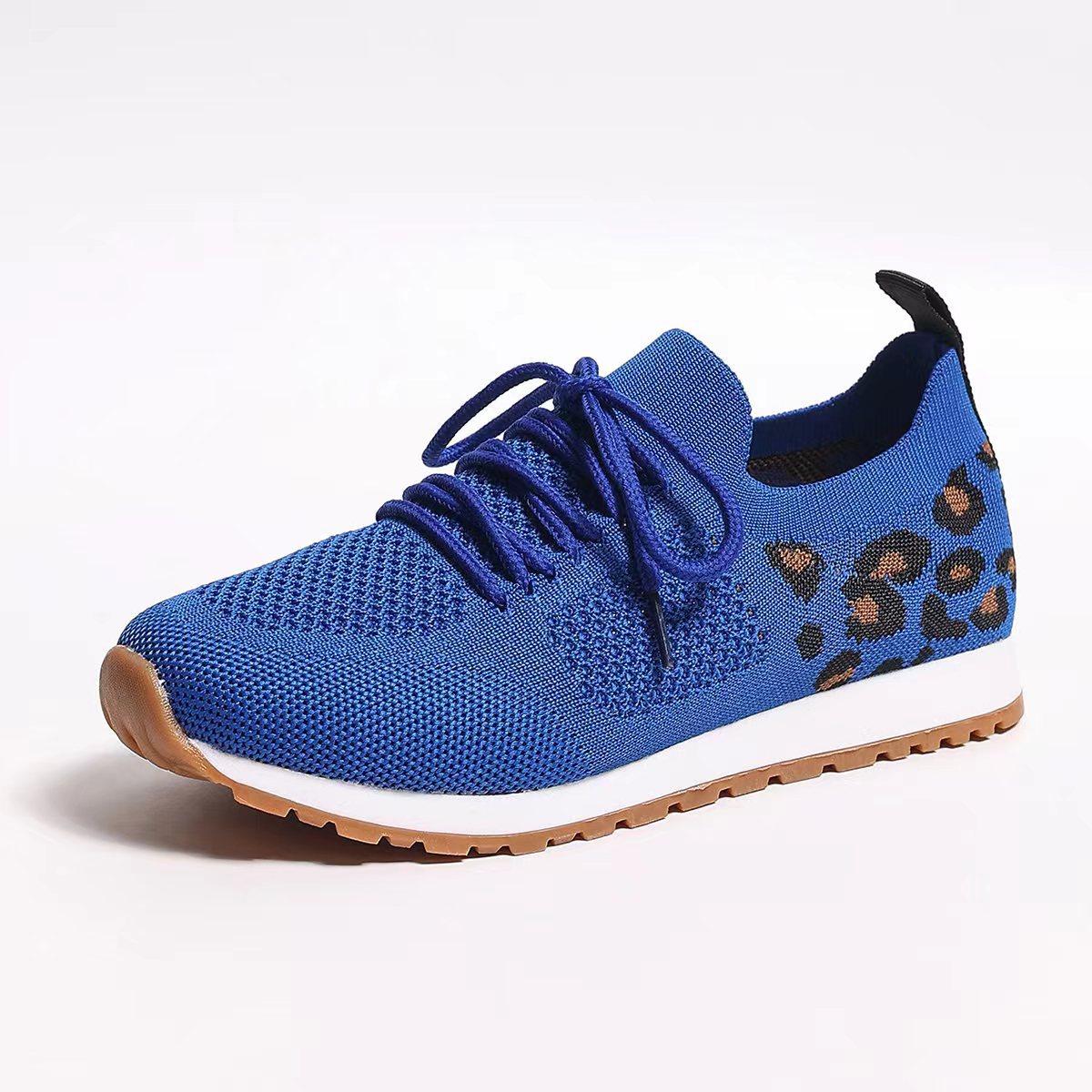 2024 Summer New Large Size Womens Casual Shoes Solid Color Wedge Heel Comfortable Breathable Insole