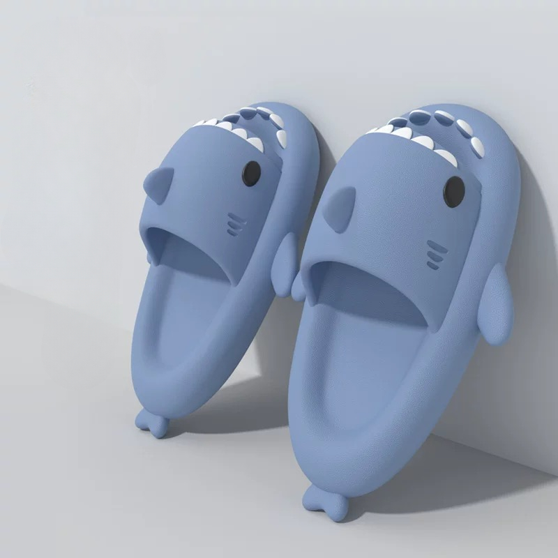 Unisex Shark Women New Summer Home Flip ps Men Non-Slip Solid Color Couple Sandal Outdoor Cool Indoor Funny Slippers dh3138027