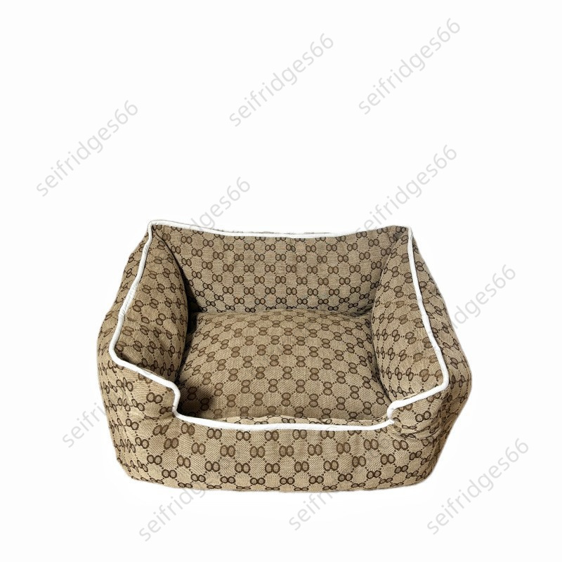 Dog kennel for Schnauzer French bulldog in winter, large and small dog kennel, removable and washable, warm and fashionable pet kennel mat, dog blanke