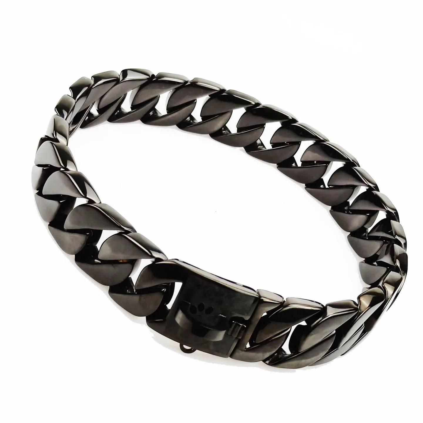 32mm Pets Collars Chain Leashes Stainless Steel Casting Chains Dog Collar High Grade Bulldog Pet Necklace tool