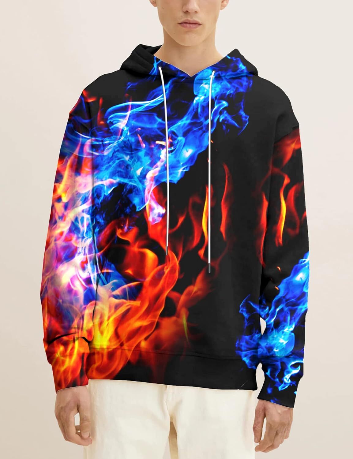 Hoodie For Mens Womens Unisex Novelty Hoodies 3D Fashion Digital Print Pullover Hooded Sweatshirts With Pockets Graphic Free shipping