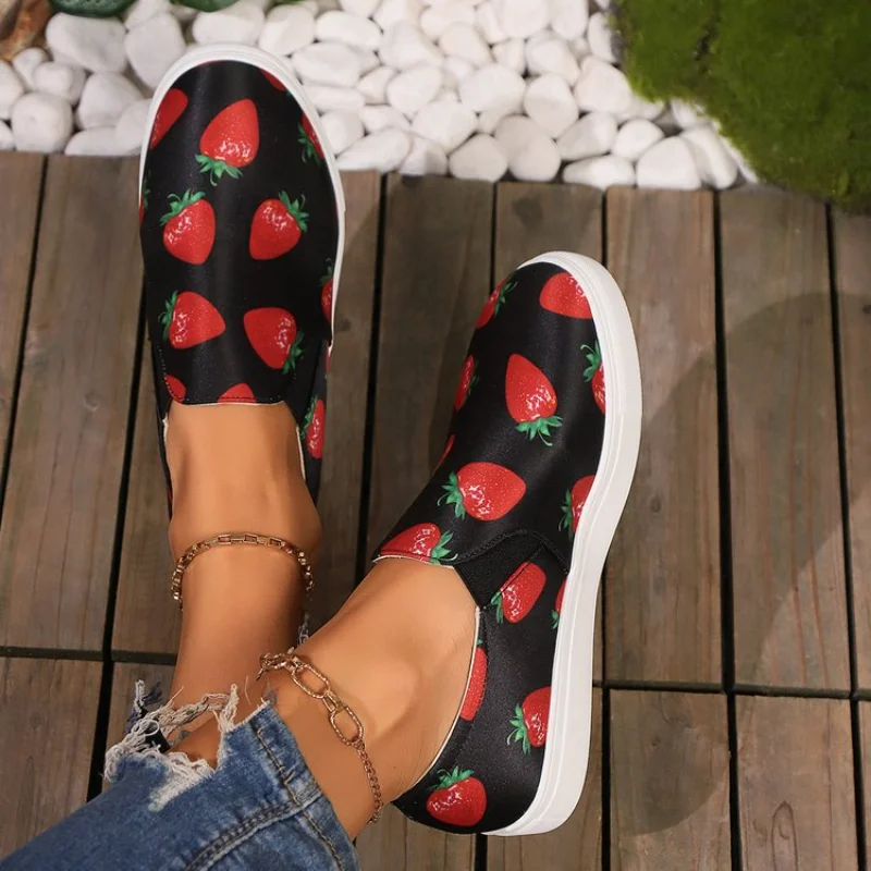2024 Ladies Spring Breathable Soft Loafers Sole Casual New Comfortable Fashion Sneakers Designer Flat Shoes for Women 241d