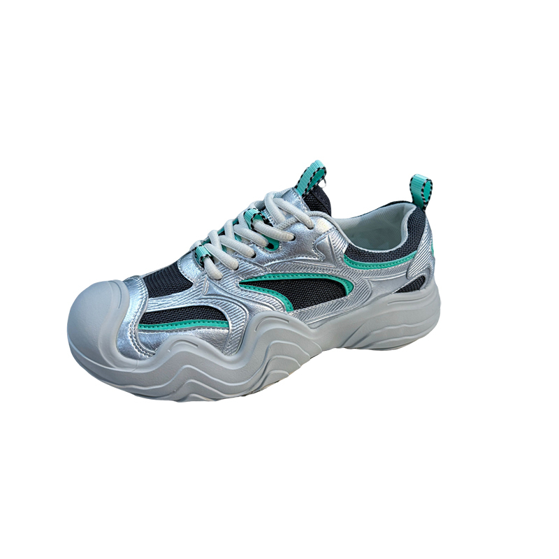 Mesh Sneakers Shoes Women 2024Autumn New Vintage Versatile Casual Lightweight Thick Sole Dad's Shoes Platform Shoes
