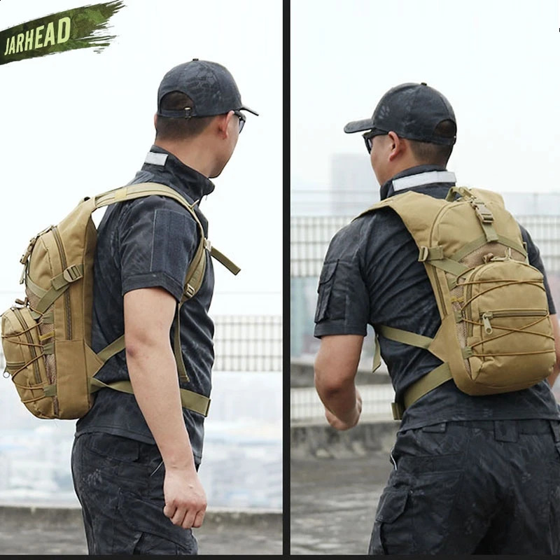 Military Hydration Backpack Tactical Assault Outdoor Hiking Hunting Climbing Riding Army Bag Cycling Backpack Water Bag 240828