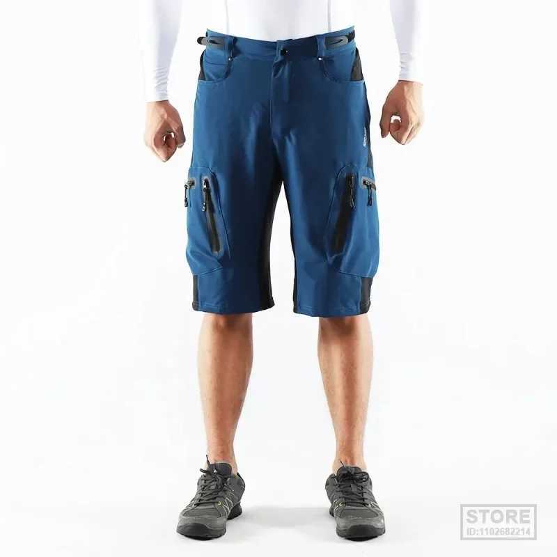 ARLUXEO Mens Outdoor Sports Bike Shorts MTB Downhill Handcart Mountain Bike Shorts Waterproof Loose Suitable 1202W240904