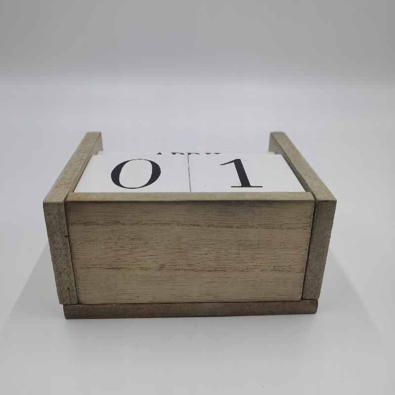 Premium Calendar Table Set - Stylish Desk Accessory for Scheduling Your Daily Tasks Efficiently