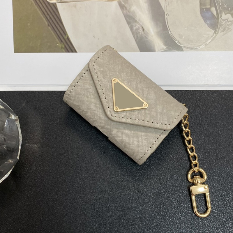 Fashion Designer Earphone Cases Headset Accessories for AirPods pro 1 2 with Samsung Hawei Luxury Premium Letters Protection Package Hook Earphone bag