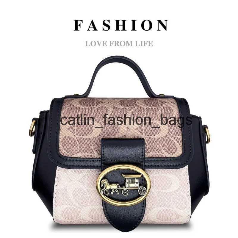 Cross Body 2024 Nouveau sac à main de mode de luxe léger sac à main pour femmes comparatives sac à épaule haut de gamme caitlin_fashion_bags H240