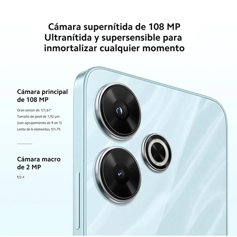 Global Version Xiaomi Redmi 13 NFC Smartphone 108MP super clear camera MediaTek Helio G91 Ultra 33W fast charging 5030mAh Handy