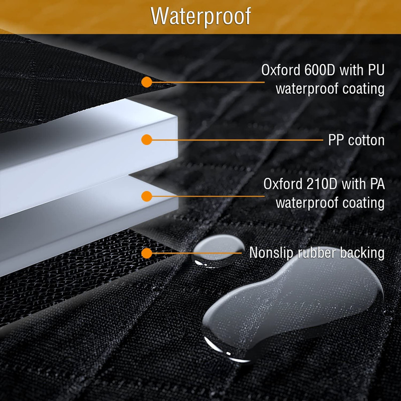 Car Back Seat Dog Seat Cushion Waterproof Anti-bite Anti-fouling And Durable Pet Car Protection Mat Truck SUV Seat Protector