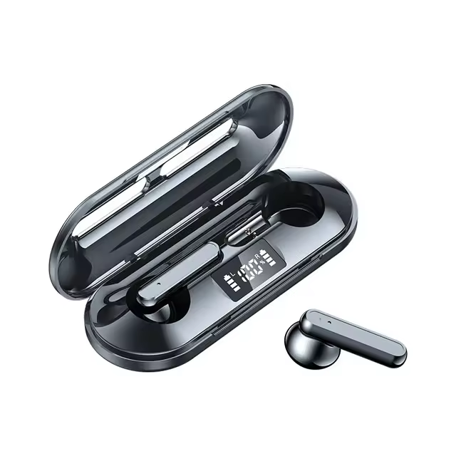 Wireless Bluetooth Headset with Charge Box for Phone Noise Cancelling Mic Earbuds Wireless Headphones Bluetooth Earphones