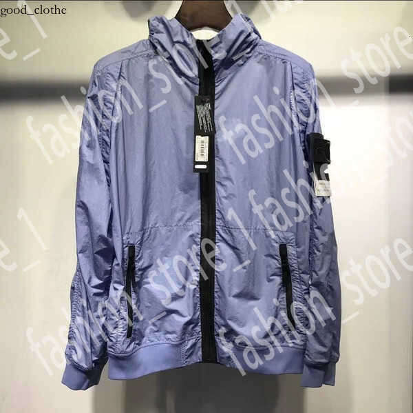 2024 Designer Outerwear stone Coats Jackets islander Jacket Long Sleeve Zipper Badges Men Company Casual islam Coat Mens Shirts Coats stine island Jackets 224