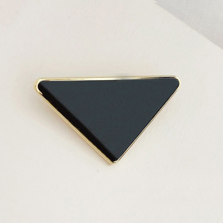 chic ladies geometryinspired gold plated jewelry piece durable stylish steel brooch accessory