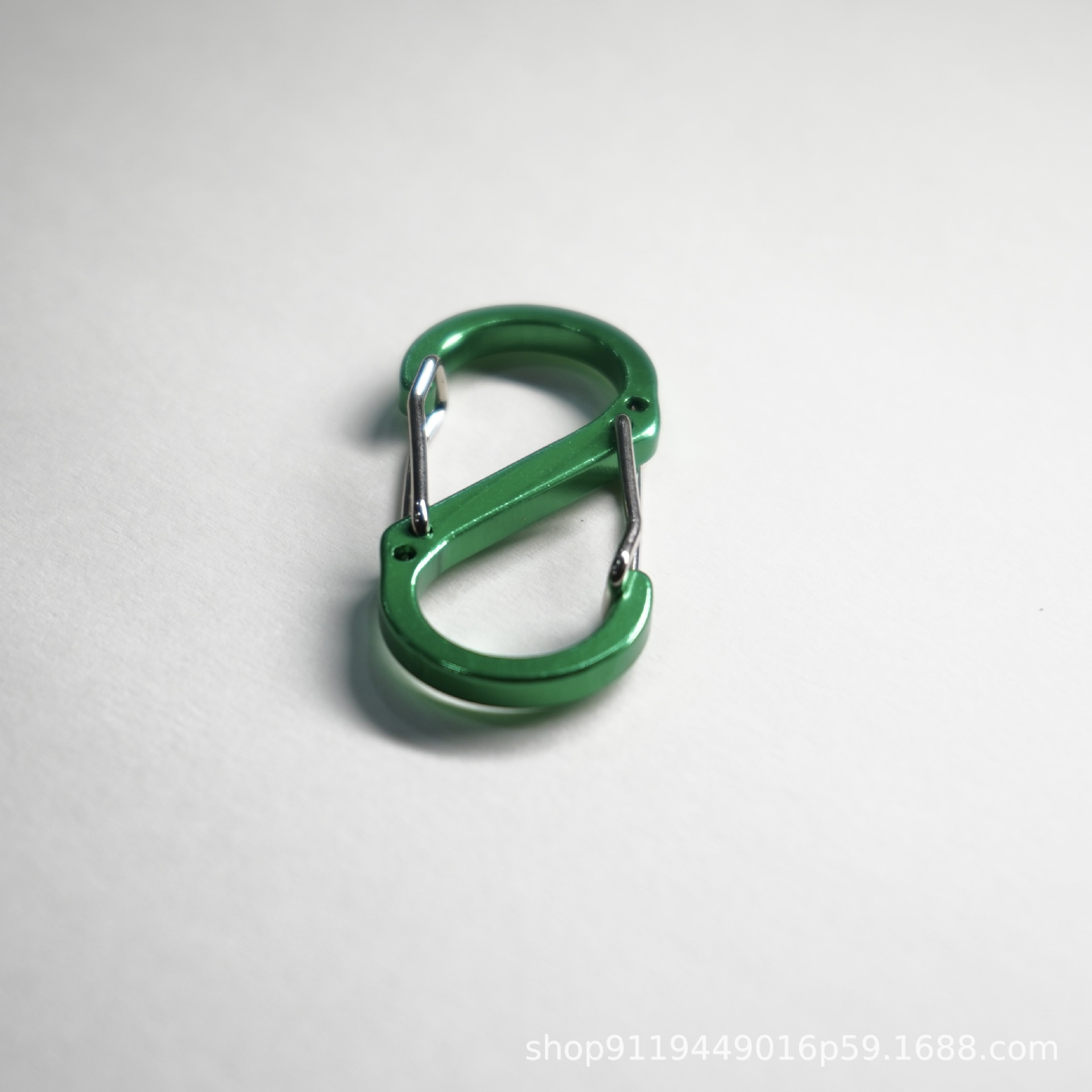 Heavy-Duty S-Type Climber's Link for Hiking & Camping - Includes 6mm Steel Cable