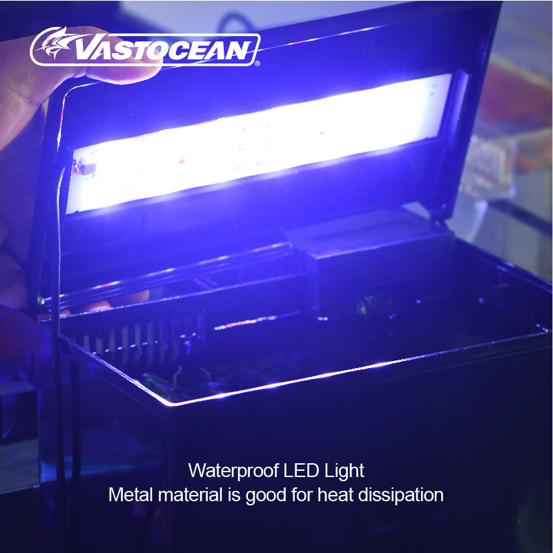 VASTOCEAN Fish Tank External Feeding Box Marine Tank Extension Tank Mangrove Tank ATS Algae Box Full USB Power Supply