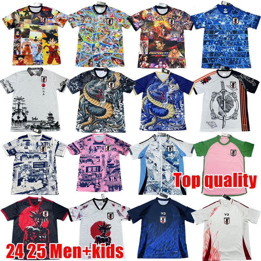 24/25 Japan Soccer Jerseys Player World Cup MINAMINO TOMIYASU TSUBASA Mitoma Maeda maillot japon Football Shirt KYOGO Asano Ito SHIBASAKI KUBO KAMADA kids jersey