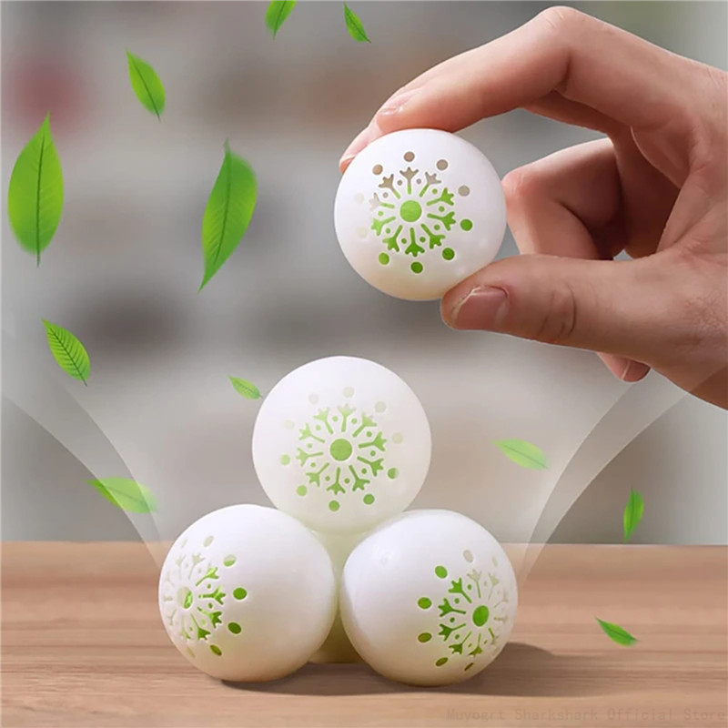 2025 new Sneaker 12/1pcs Perfume Balls For Gym Bag Locker And Cars Deodorizer Neutralizing Odor Shoe Freshener Ball 604a