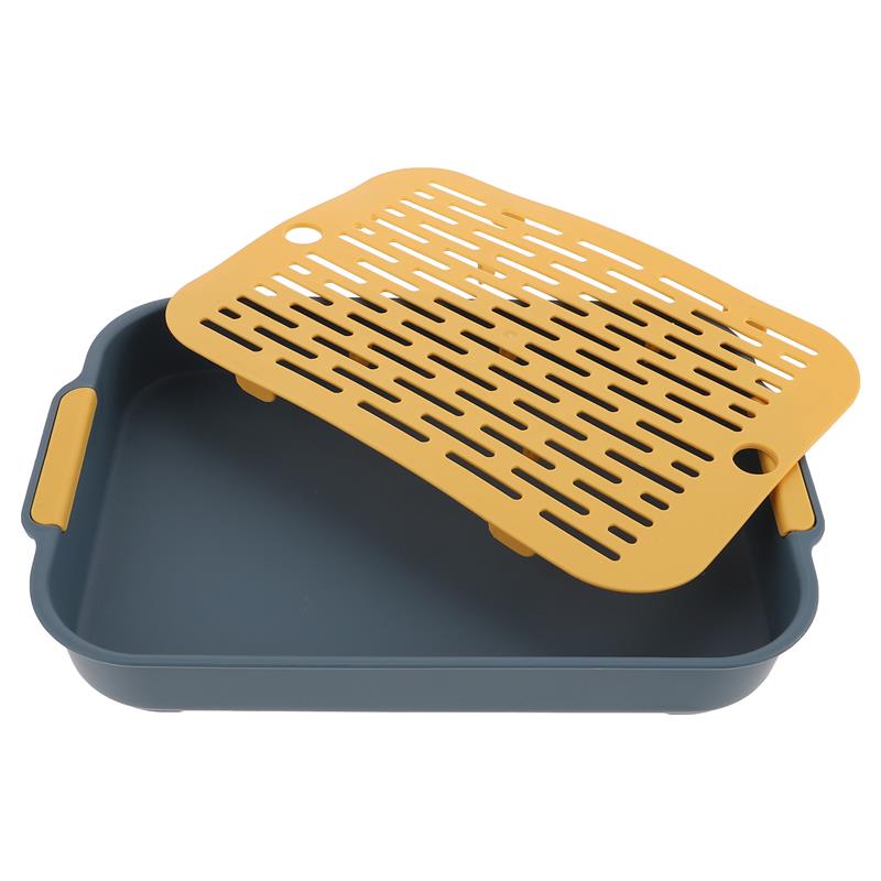 Rabbit Litter Box Small Pet Toilet Tray Bunnies Corner Toilet Box For Ferret Hamster Dragon Cat Guinea Pig Pig Supplies