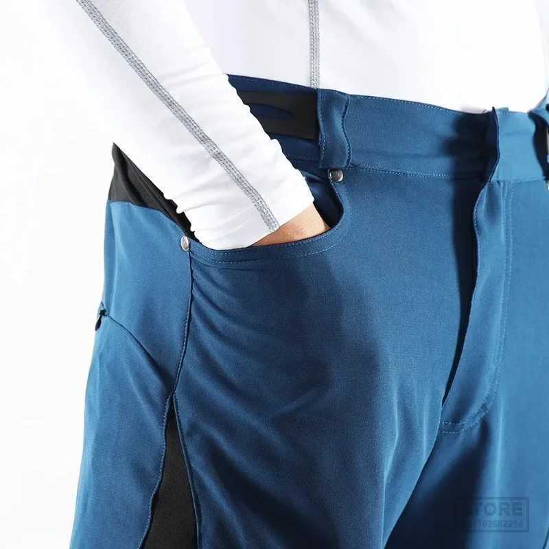 ARLUXEO Mens Outdoor Sports Bike Shorts MTB Downhill Handcart Mountain Bike Shorts Waterproof Loose Suitable 1202W240904