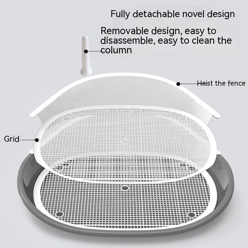 Large size Dog Toilet Potty Puppy Litter Tray Pee Training Bedpan Toilet Easy to Clean Pet Toilet Pet Product
